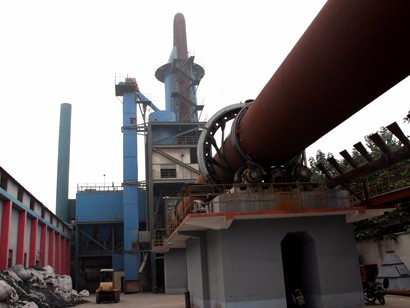 浙江義烏陶粒砂生產(chǎn)現(xiàn)場