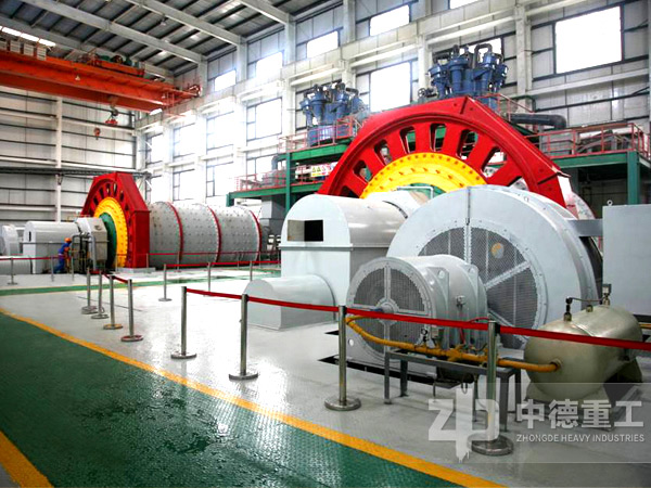 球磨機(jī)生產(chǎn)車間 球磨機(jī)生產(chǎn)車間