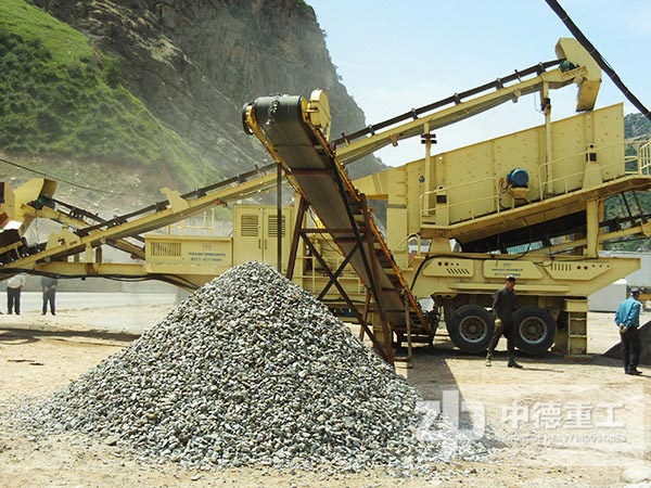 中德可移動破碎機(jī)時產(chǎn)量非常大，吸金能力強(qiáng)