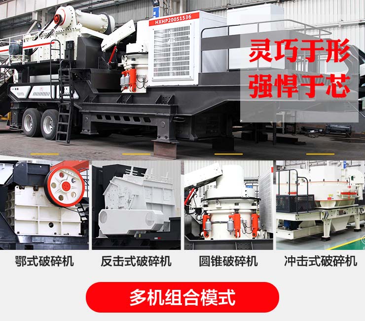 可移動破碎機設(shè)備配置