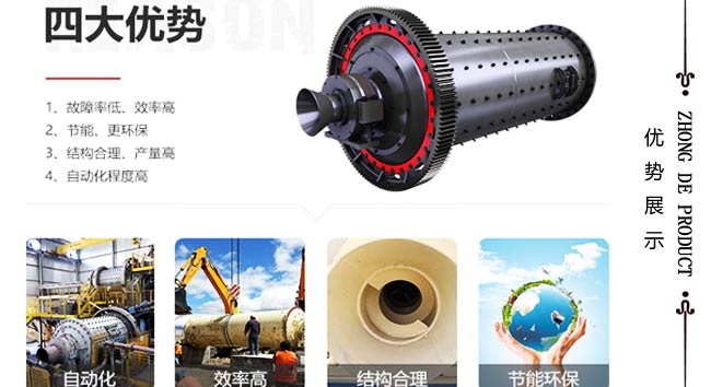 格子型球磨機(jī)加工優(yōu)勢明顯