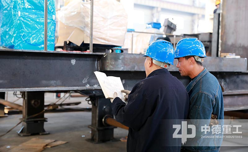 中德重工車間實(shí)拍
